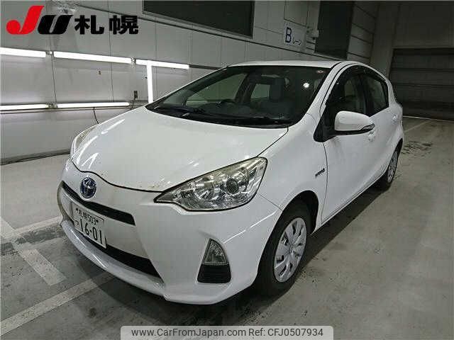 toyota aqua 2012 -TOYOTA 【札幌 503ﾂ1601】--AQUA NHP10-6092939---TOYOTA 【札幌 503ﾂ1601】--AQUA NHP10-6092939- image 1