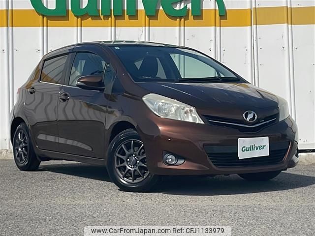 toyota vitz 2012 -TOYOTA--Vitz DBA-NSP130--NSP130-2061181---TOYOTA--Vitz DBA-NSP130--NSP130-2061181- image 1