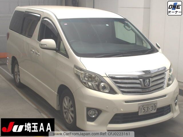 toyota alphard 2012 -TOYOTA--Alphard ANH20W-8232610---TOYOTA--Alphard ANH20W-8232610- image 1