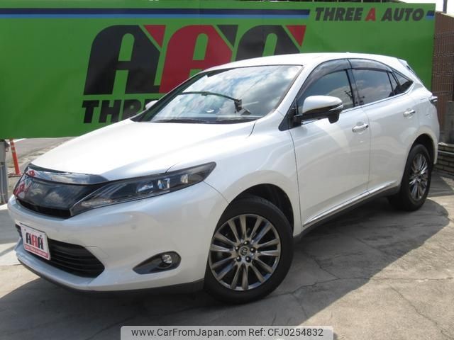 toyota harrier 2014 -TOYOTA 【名変中 】--Harrier ZSU65W--0003408---TOYOTA 【名変中 】--Harrier ZSU65W--0003408- image 1