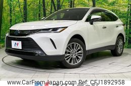 toyota harrier-hybrid 2020 CFJ1892958