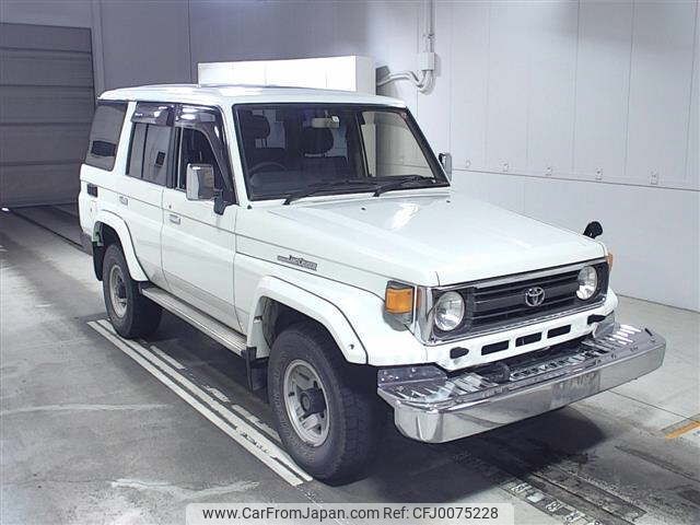 toyota land-cruiser 1998 -TOYOTA--Land Cruiser HZJ77HV-0009654---TOYOTA--Land Cruiser HZJ77HV-0009654- image 1