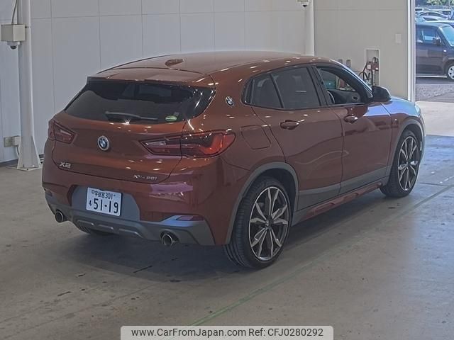 bmw x2 2018 quick_quick_ABA-YH20_WBAYH52090EK63108 image 2