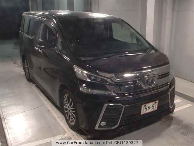 toyota vellfire 2017 -TOYOTA--Vellfire AGH30W-0121246---TOYOTA--Vellfire AGH30W-0121246- image 1
