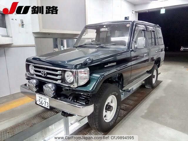 toyota land-cruiser 1996 -TOYOTA 【釧路 100ｽ5673】--Land Cruiser HZJ73HVｶｲ--0008158---TOYOTA 【釧路 100ｽ5673】--Land Cruiser HZJ73HVｶｲ--0008158- image 1