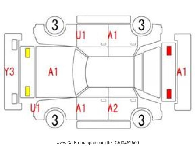toyota vellfire 2015 CFJ0452660 image 2