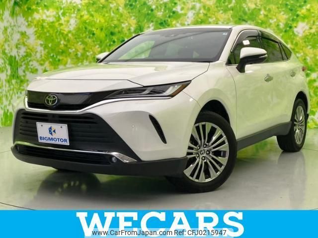 toyota harrier 2021 quick_quick_6BA-MXUA80_MXUA80-0060155 image 1