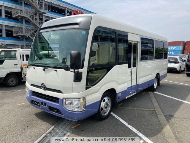 toyota coaster 2018 -TOYOTA--Coaster XZB70-1001690---TOYOTA--Coaster XZB70-1001690- image 1