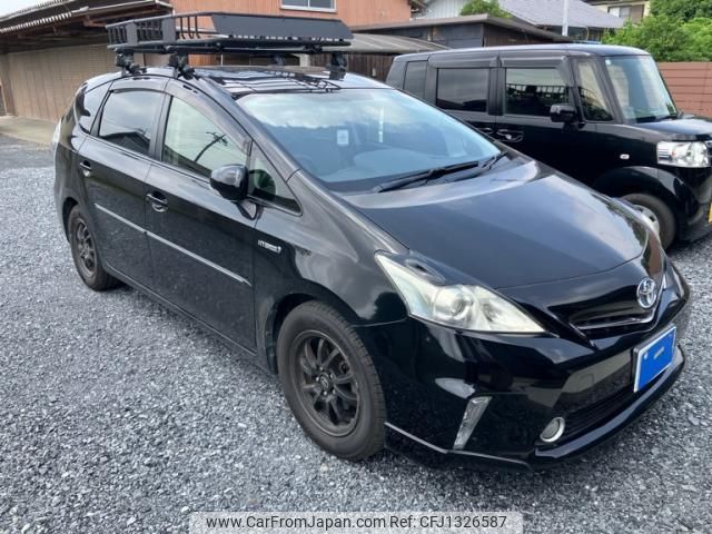 toyota prius-α 2012 -TOYOTA--Prius α DAA-ZVW41W--ZVW41-3124626---TOYOTA--Prius α DAA-ZVW41W--ZVW41-3124626- image 2