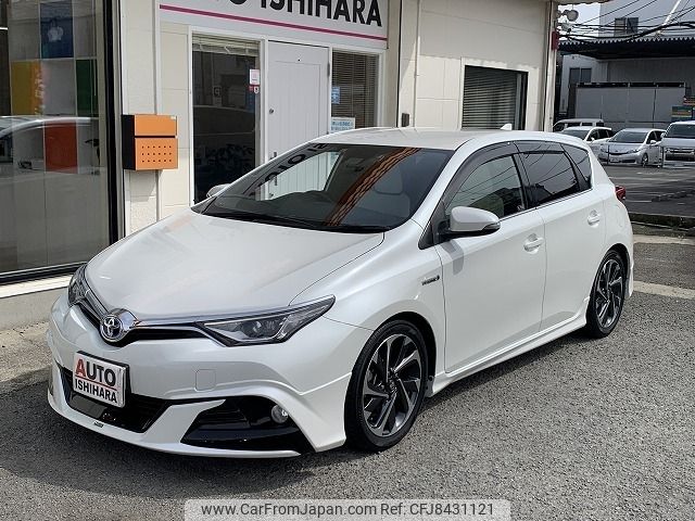 toyota auris 2016 -TOYOTA--Auris DAA-ZWE186H--ZWE186-1002250---TOYOTA--Auris DAA-ZWE186H--ZWE186-1002250- image 2