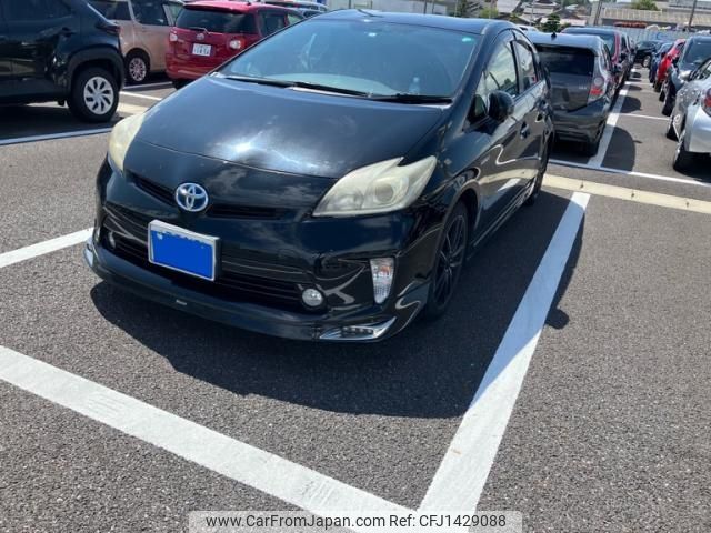 toyota prius 2013 -TOYOTA--Prius DAA-ZVW30--ZVW30-1698624---TOYOTA--Prius DAA-ZVW30--ZVW30-1698624- image 1