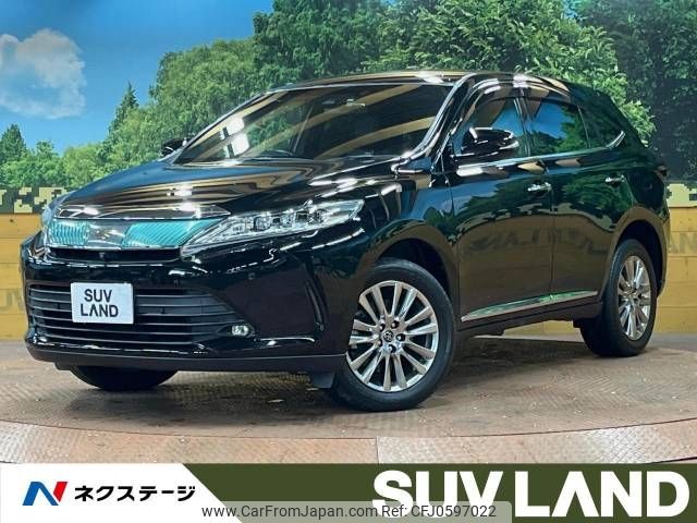 toyota harrier 2017 -TOYOTA--Harrier DBA-ZSU60W--ZSU60-0130625---TOYOTA--Harrier DBA-ZSU60W--ZSU60-0130625- image 1