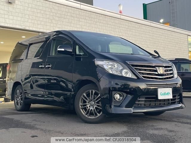 toyota alphard 2014 -TOYOTA--Alphard DBA-ANH25W--ANH25-8054712---TOYOTA--Alphard DBA-ANH25W--ANH25-8054712- image 1