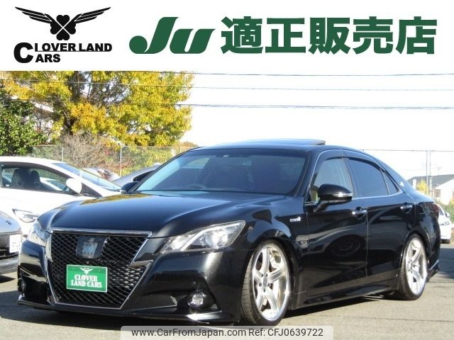 toyota crown 2015 -TOYOTA--Crown DAA-AWS210--AWS210-6091448---TOYOTA--Crown DAA-AWS210--AWS210-6091448- image 1