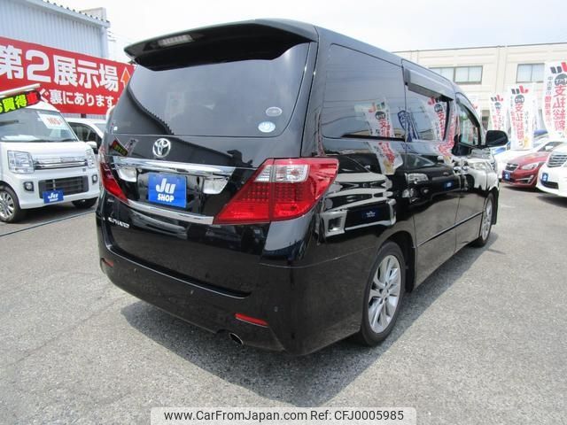 toyota alphard 2010 -TOYOTA 【北九州 301ﾃ9864】--Alphard ANH20W--8152185---TOYOTA 【北九州 301ﾃ9864】--Alphard ANH20W--8152185- image 2