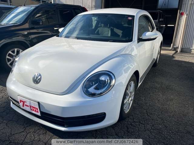 volkswagen the-beetle 2016 -VOLKSWAGEN--VW The Beetle DBA-16CBZ--WVWZZZ16ZGM613600---VOLKSWAGEN--VW The Beetle DBA-16CBZ--WVWZZZ16ZGM613600- image 1