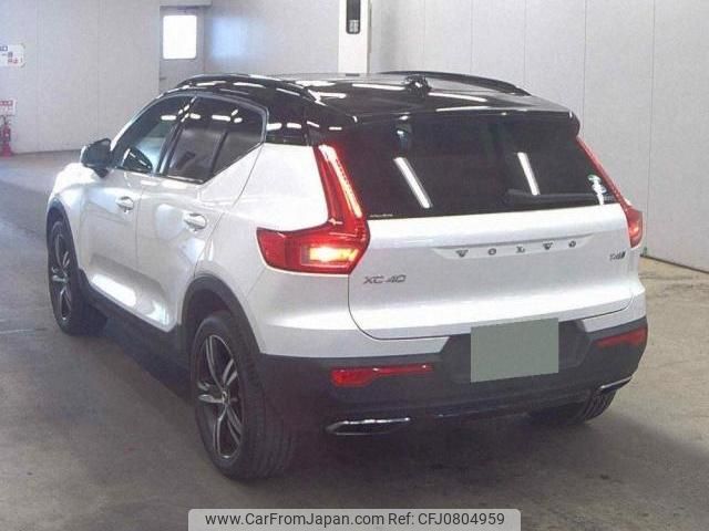 volvo xc40 2020 quick_quick_DBA-XB420XC_YV1XZACMCL2298378 image 2