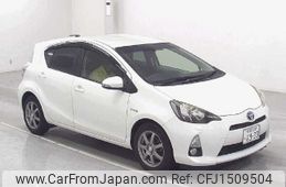 toyota aqua 2012 CFJ1509504