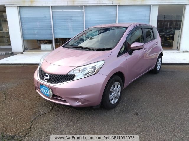 nissan note 2016 -NISSAN--Note DBA-E12--E12-447287---NISSAN--Note DBA-E12--E12-447287- image 1