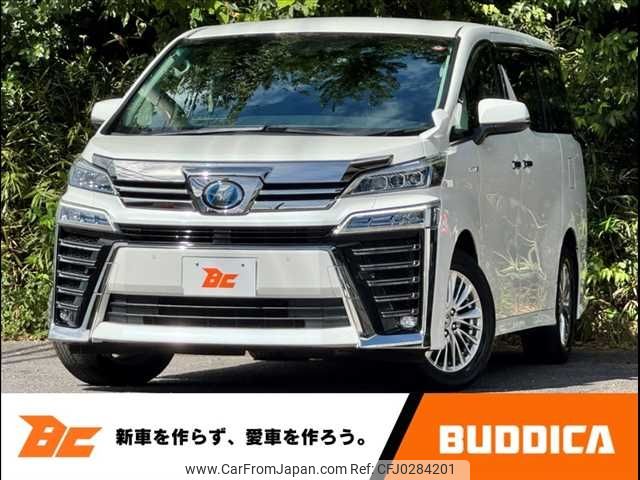 toyota vellfire 2019 -TOYOTA--ｳﾞｪﾙﾌｧｲｱ ﾊｲﾌﾞﾘｯﾄﾞ 4WD DAA-AYH30W--AYH30-0099600---TOYOTA--ｳﾞｪﾙﾌｧｲｱ ﾊｲﾌﾞﾘｯﾄﾞ 4WD DAA-AYH30W--AYH30-0099600- image 1