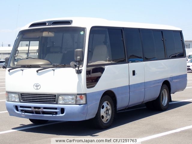 toyota coaster 2001 -TOYOTA--Coaster KK-HZB40--HZB40-0005198---TOYOTA--Coaster KK-HZB40--HZB40-0005198- image 1