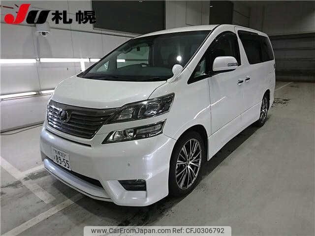 toyota vellfire 2009 -TOYOTA 【札幌 303ﾏ8955】--Vellfire ANH25W-8006727---TOYOTA 【札幌 303ﾏ8955】--Vellfire ANH25W-8006727- image 1