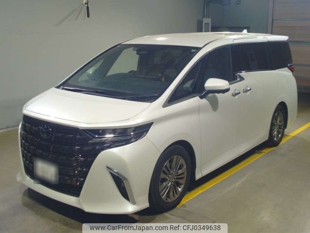 toyota alphard 2024 -TOYOTA 【水戸 302そ7616】--Alphard AAHH45W-0013724---TOYOTA 【水戸 302そ7616】--Alphard AAHH45W-0013724- image 1