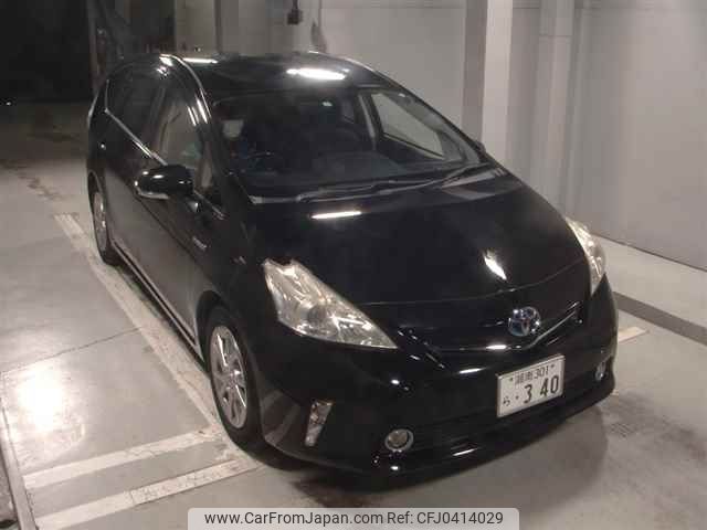 toyota prius-α 2013 -TOYOTA 【湘南 301ﾗ340】--Prius α ZVW41W-3329844---TOYOTA 【湘南 301ﾗ340】--Prius α ZVW41W-3329844- image 1