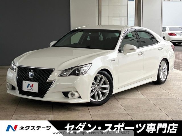 toyota crown 2014 -TOYOTA--Crown DAA-AWS210--AWS210-6058491---TOYOTA--Crown DAA-AWS210--AWS210-6058491- image 1