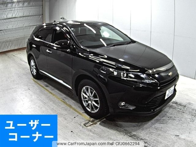 toyota harrier 2014 -TOYOTA 【広島 331て6700】--Harrier ZSU60W-0032229---TOYOTA 【広島 331て6700】--Harrier ZSU60W-0032229- image 1