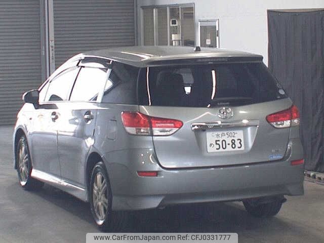 toyota wish 2011 -TOYOTA 【水戸 502ﾒ5083】--Wish ZGE20G--0104312---TOYOTA 【水戸 502ﾒ5083】--Wish ZGE20G--0104312- image 2