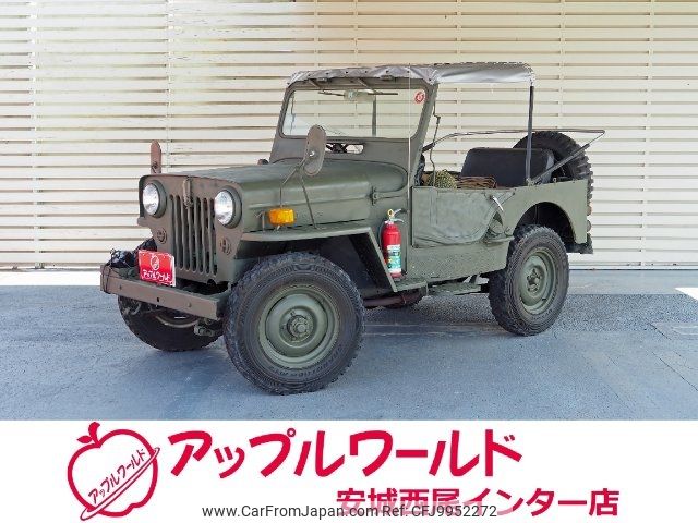 mitsubishi jeep 1970 -MITSUBISHI 【三河 371ｻ1】--Jeep J3--J356884---MITSUBISHI 【三河 371ｻ1】--Jeep J3--J356884- image 1
