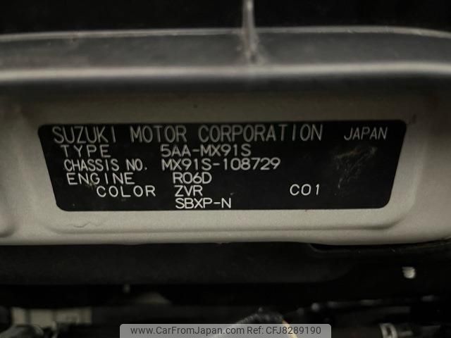 suzuki wagon-r 2021 -SUZUKI--Wagon R Smile 5AA-MX91S--MX91S-108729---SUZUKI--Wagon R Smile 5AA-MX91S--MX91S-108729- image 2