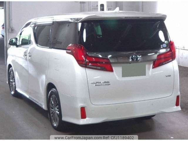 toyota alphard 2019 -TOYOTA 【千葉 303ｽ5813】--Alphard DBA-GGH35W--GGH35W-0009305---TOYOTA 【千葉 303ｽ5813】--Alphard DBA-GGH35W--GGH35W-0009305- image 2