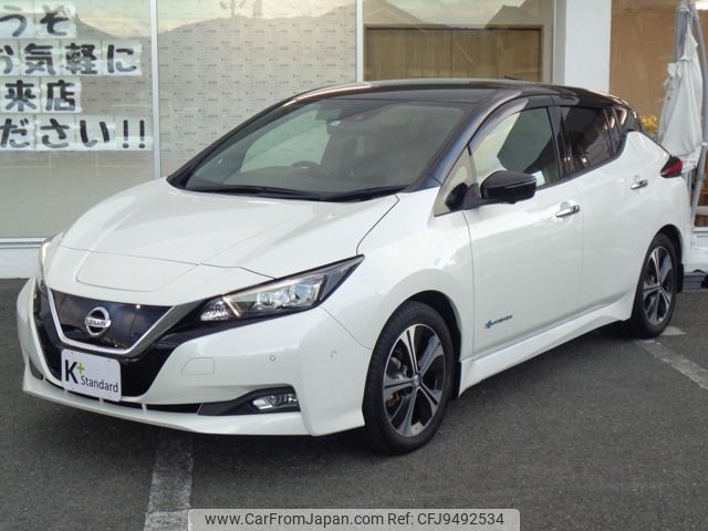 nissan leaf 2018 -NISSAN--Leaf ZAA-ZE1--ZE1-033087---NISSAN--Leaf ZAA-ZE1--ZE1-033087- image 1