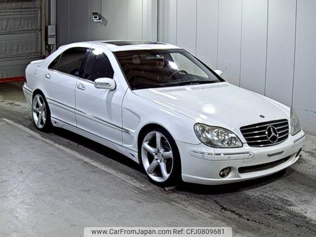mercedes-benz s-class 2002 -MERCEDES-BENZ--Benz S Class 220175-WDB2201751A257692---MERCEDES-BENZ--Benz S Class 220175-WDB2201751A257692- image 1