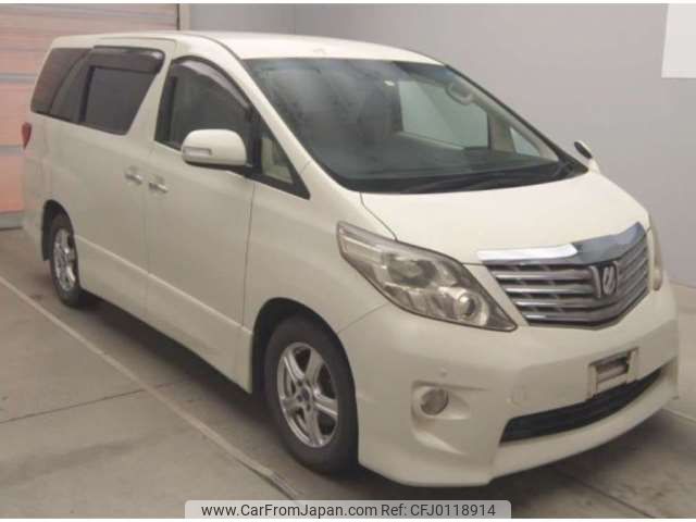 toyota alphard 2009 -TOYOTA--Alphard DBA-ANH25W--ANH25W-8011518---TOYOTA--Alphard DBA-ANH25W--ANH25W-8011518- image 1