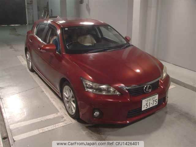 lexus ct 2011 -LEXUS 【船橋 300ｻ5175】--Lexus CT ZWA10-2022238---LEXUS 【船橋 300ｻ5175】--Lexus CT ZWA10-2022238- image 1