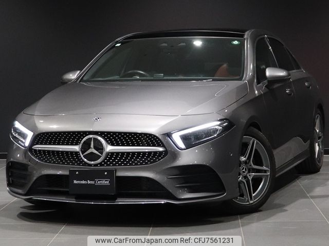 mercedes-benz a-class 2019 -MERCEDES-BENZ--Benz A Class 5BA-177147M--WDD1771472W027165---MERCEDES-BENZ--Benz A Class 5BA-177147M--WDD1771472W027165- image 1