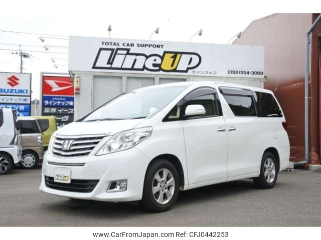 toyota alphard 2012 -TOYOTA 【福岡 301ﾜ6431】--Alphard DBA-ANH20W--ANH20-8240581---TOYOTA 【福岡 301ﾜ6431】--Alphard DBA-ANH20W--ANH20-8240581- image 1