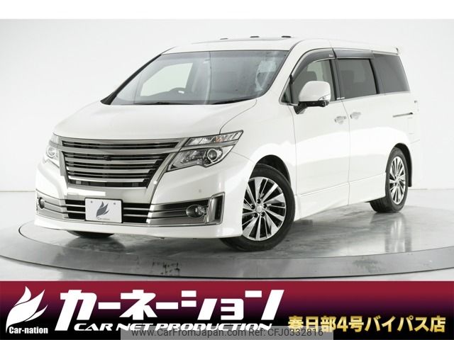 nissan elgrand 2014 -NISSAN--Elgrand DBA-PNE52--PNE52-040688---NISSAN--Elgrand DBA-PNE52--PNE52-040688- image 1