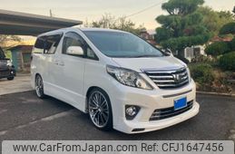 toyota alphard 2012 CFJ1647456