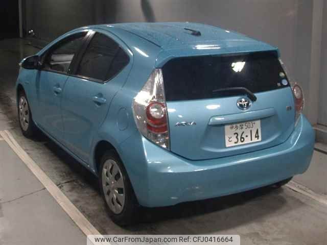 toyota aqua 2014 -TOYOTA 【多摩 503ﾄ3614】--AQUA NHP10--2384552---TOYOTA 【多摩 503ﾄ3614】--AQUA NHP10--2384552- image 2