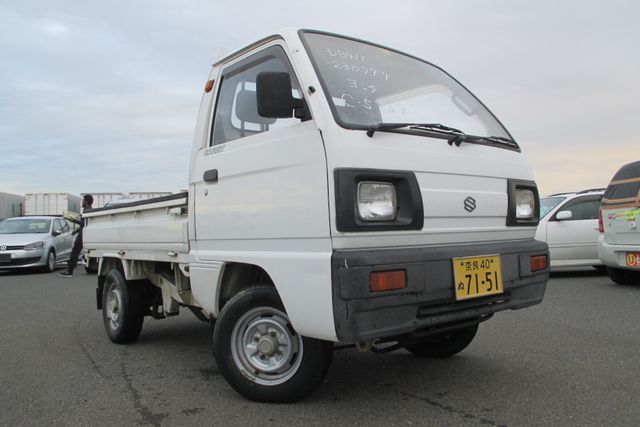 1990 Suzuki Carry Truck M-DB41T 4WD - Car Price $950