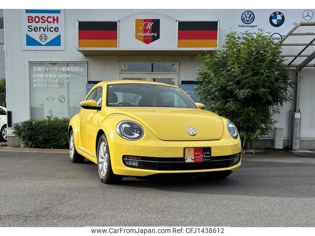 volkswagen the-beetle 2014 -VOLKSWAGEN--VW The Beetle DBA-16CBZ--WVWZZZ16ZEM649978---VOLKSWAGEN--VW The Beetle DBA-16CBZ--WVWZZZ16ZEM649978- image 1