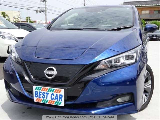 nissan leaf 2021 -NISSAN 【横浜 355】--Leaf ZE1--ZE1-122923---NISSAN 【横浜 355】--Leaf ZE1--ZE1-122923- image 1