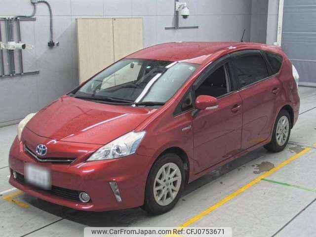 toyota prius-α 2012 -TOYOTA 【仙台 330ｻ7086】--Prius α DAA-ZVW41W--ZVW41-3136395---TOYOTA 【仙台 330ｻ7086】--Prius α DAA-ZVW41W--ZVW41-3136395- image 1