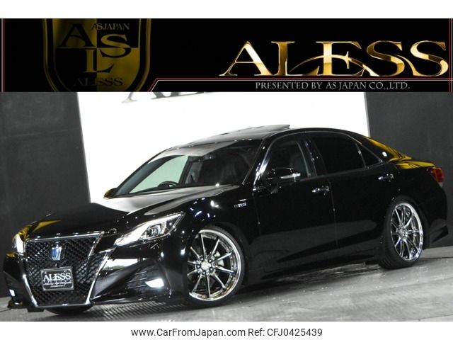 toyota crown 2016 -TOYOTA--Crown DAA-AWS210--AWS210-6113165---TOYOTA--Crown DAA-AWS210--AWS210-6113165- image 1