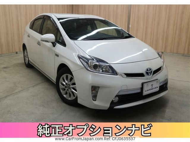 toyota prius-phv 2014 -TOYOTA--Prius PHV DLA-ZVW35--ZVW35-3070542---TOYOTA--Prius PHV DLA-ZVW35--ZVW35-3070542- image 1