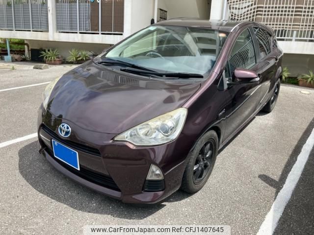 toyota aqua 2014 -TOYOTA--AQUA DAA-NHP10--NHP10-2353378---TOYOTA--AQUA DAA-NHP10--NHP10-2353378- image 1
